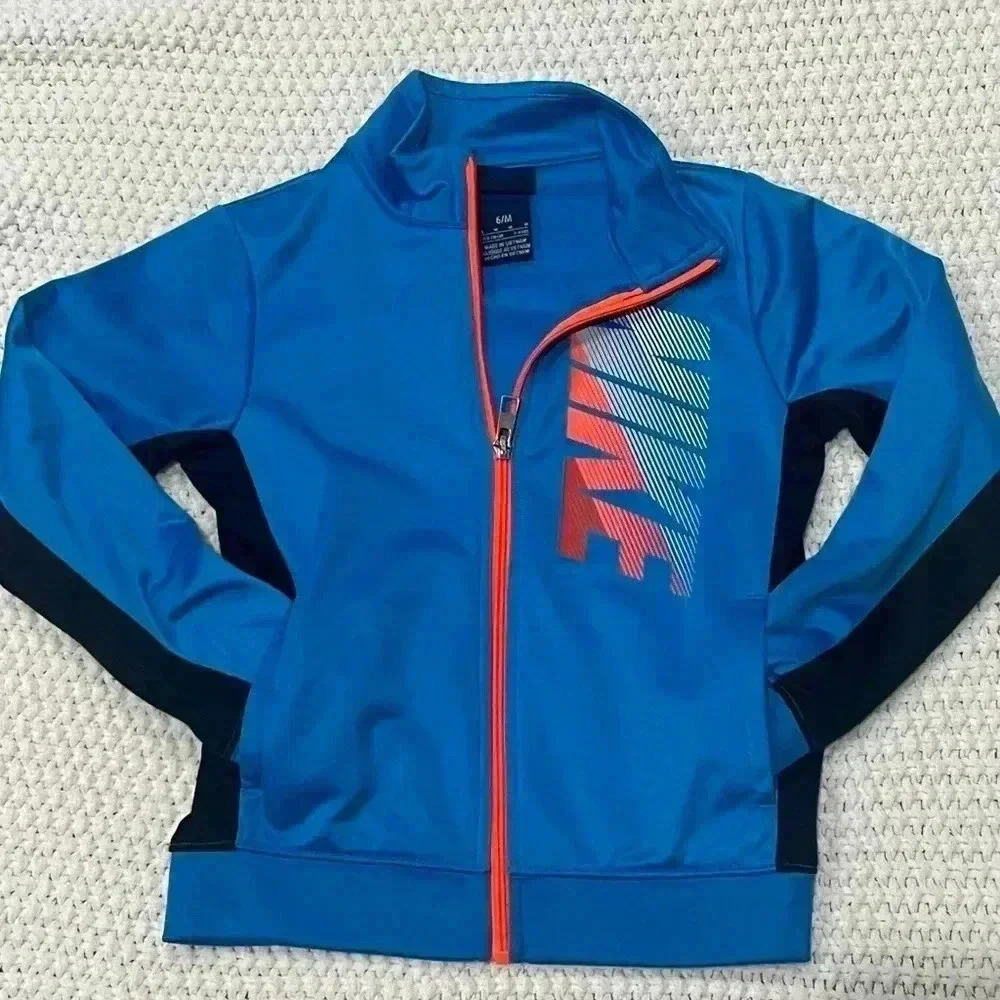 Kids NIKE full zip up jacket size Med